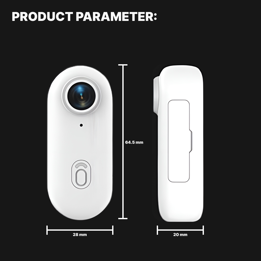 LiteShot™ 4K Mini Action Cam
